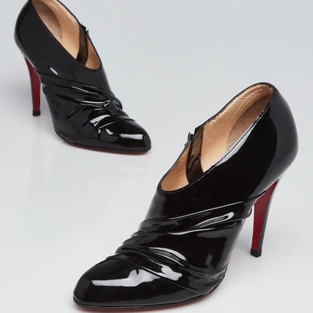 Christian Louboutin Patent leather Ankle Boots